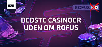 Top Online Casino Uden Om ROFUS Spill Sikkert og Anonymt
